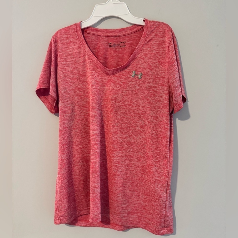 Under Armour orange Relaxed Short Sleeve Tee, size large